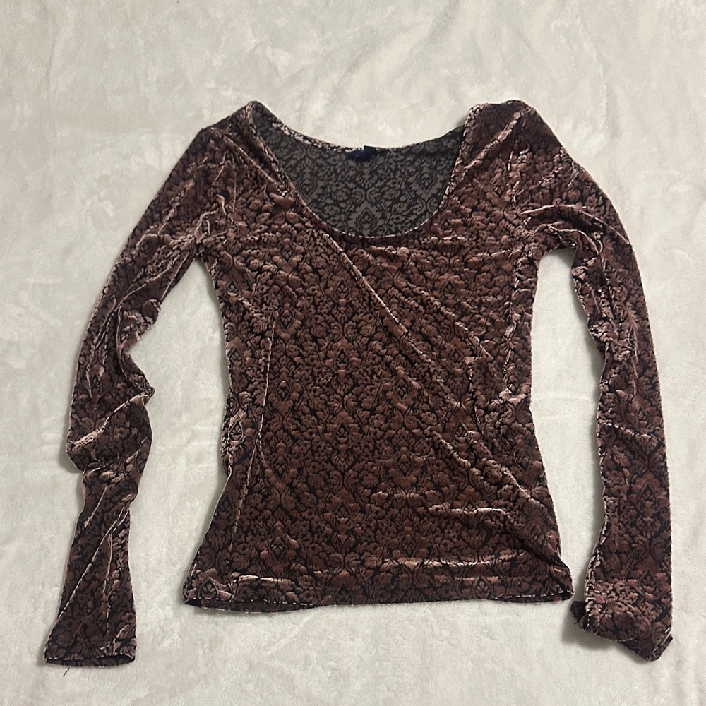 Aeropostale Pink Velvet Top